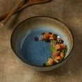 thumbnail image 3 of Pfaltzgraff Monroe 9 inch Stoneware Vegetable Bowl Blue, 3 of 3