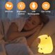 thumbnail image 3 of Capybara Night Light - Adorable Silicone LED Lamp with Dimming and Timer, Gift for Women, Teen Girls, Babies and Kids, 3 of 4