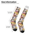 thumbnail image 5 of Bingfone Compression Socks For Women And Men Long Socks For Running Athletic Cycling Nurse-Cute Cat Cartoon, 5 of 9