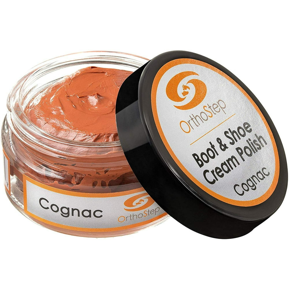 OrthoStep Cognac Shoe Polish