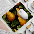 thumbnail image 2 of Pear Printed Square Gaming Mouse Pad, Non-Slip Rubber Bottom Mouse Mat for Office, 8.3x9.8 Inch, 2 of 6
