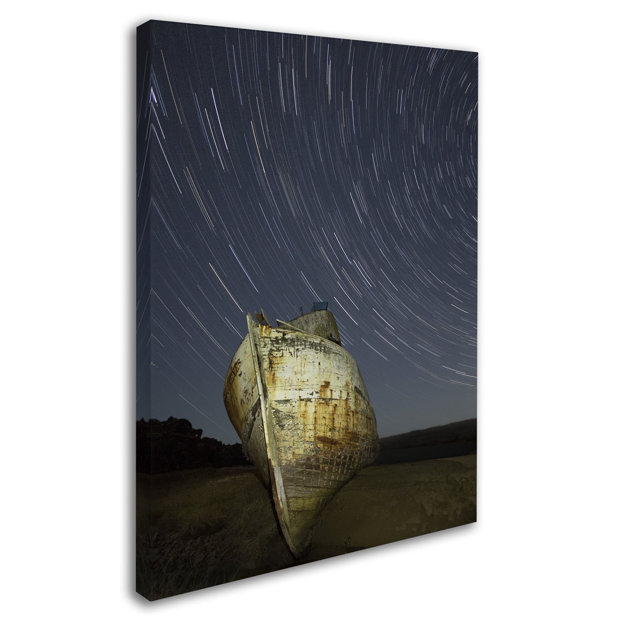 Trademark Fine Art "Point Reyes II" Canvas Art by Moises Levy