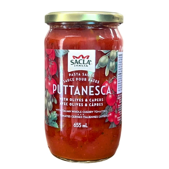 Sacla Sauce pour pâtes Putanesca 655ML 655ML