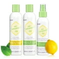Hask Mint Lemonade Shampoo, Conditioner, and Detangling Spray Set