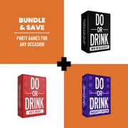 Do or Drink Party Edition – Fun Challenge Card Game for Adults and Family, Game Nights, Tailgates, BBQs & Social Gatherings