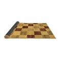 thumbnail image 2 of Ahgly Company Indoor Rectangle Checkered Brown Modern Area Rugs, 3' x 5', 2 of 4
