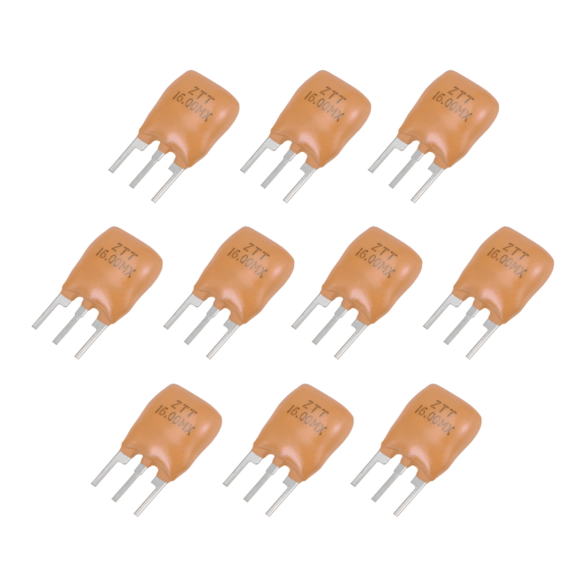 Ceramic Resonator Crystal Oscillator 16MHz 3 Pin DIP, Yellow 10 Piece