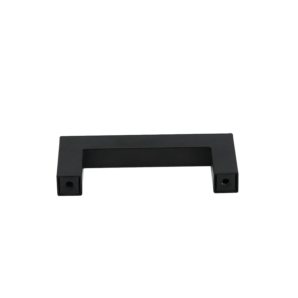 Fitviso 10 Pack 2.75 Inch Center to Center Matte Black Cabinet Handles Stainless Steel Drawer Pulls