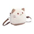 thumbnail image 2 of Linda bolsa de felpa de gato con un regalo de cumpleaños de correa ajustable para mujeres, 2 of 10
