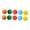 Style B, variante sur Siruishop 10 Pcs Balles en Bois Arc-en-Ciel 4,5 cm Jouet de Tri des Couleurs pour Garçons Filles Enfants Cadeaux Style A
