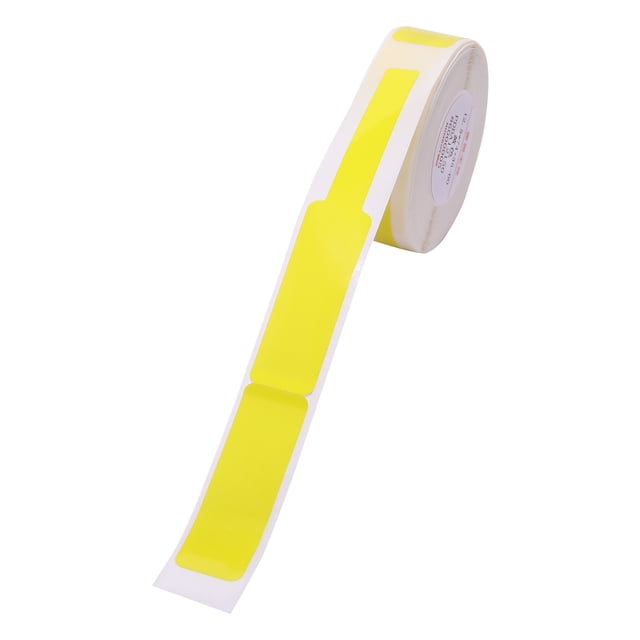 Niimbot Thermal Transfer Cable Label Skicker PET Paper for B18 Label Printer Barcode Price Size Name Blank Labels Waterproof Tear Resistant 14x120mm 55sheets/roll for Price Tag Office Supplies