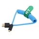 thumbnail image 3 of Cable HDMI HangTon Micro HDMI a HDMI 2.1 8K 4K 60p 30 cm enrollado, 3 of 6