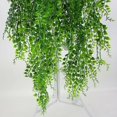 thumbnail image 3 of Fancy 2Pcs Artificial Hanging Plants 32.28inch Fake Ivy Vine Fake Ivy Leaves for Wall House Room Patio Indoor Outdoor Decor (No Baskets) Green, 3 of 9