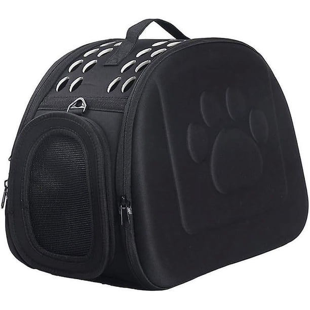 Bolsa de transporte de tela Oxford plegable, lavable, desmontable, transpirable, para perro, gato, conejo