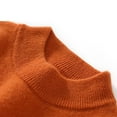 thumbnail image 6 of Besolor Kids Fall Winter Knitted Tops Crewneck Long Sleeve Basic Blouse Solid Color Pullover Sweaters for Boys Girls, 6 of 6