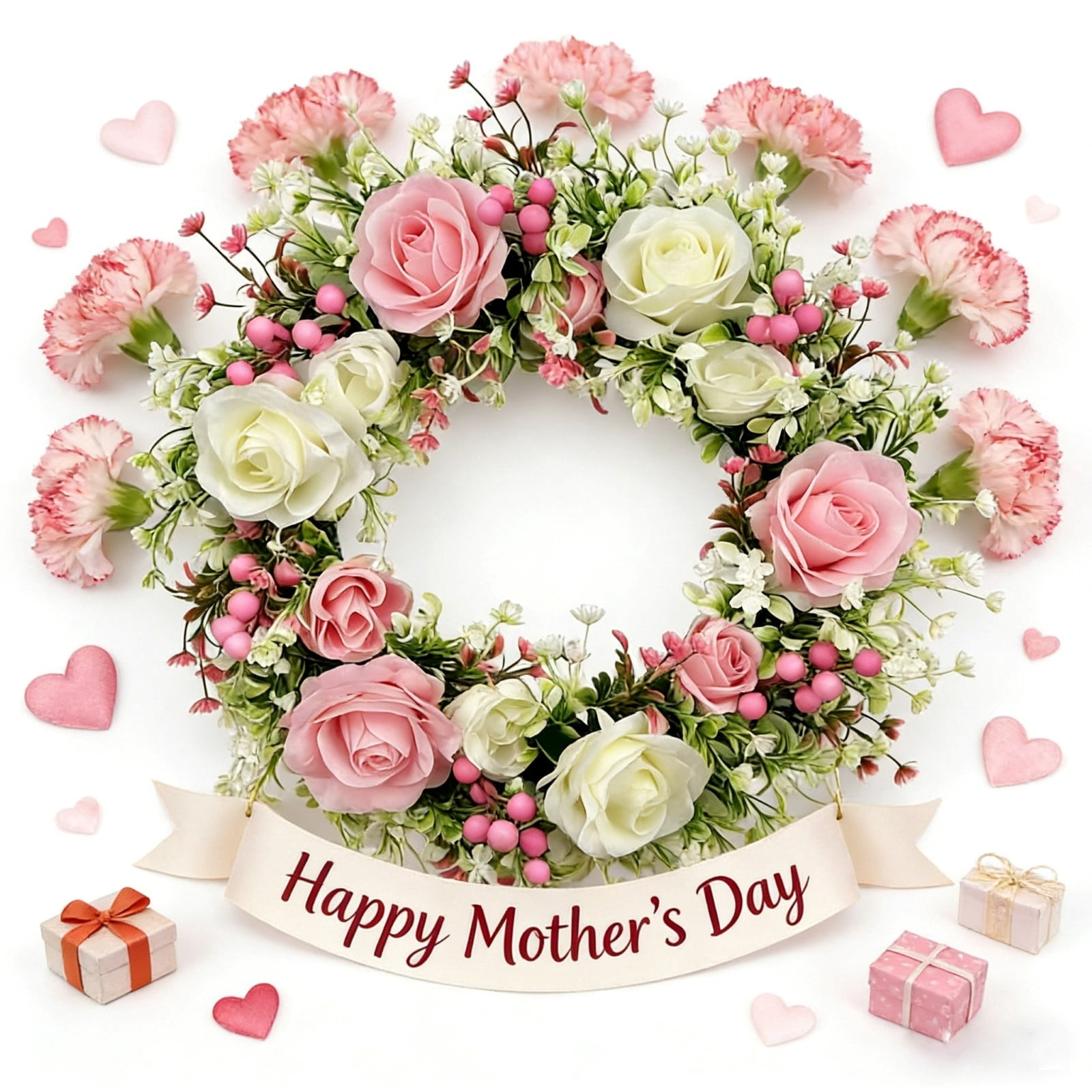 PTSPLLMY Cheapark 1PC Mother's Day 3D Pop Up Flower Card Spring Greeting Card with Envelope for Mom Birthday Thanksgiving