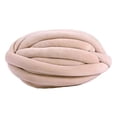 thumbnail image 3 of BLESIYA Chunky Yarn Filling Handcrocheted Bulky Yarn for Throw Pillow DIY Rug Making beige, 3 of 8