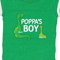 thumbnail image 4 of Inktastic Poppa's Boy Grandson Dinosaur Boys Baby Bodysuit, 4 of 5