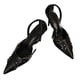 thumbnail image 4 of Zapatos de tacón con punta cerrada para mujer, tacones altos, evitan resbalones, sandalias de tacón elegantes para mujer, negro 37, 4 of 14