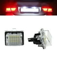 thumbnail image 5 of 2x White LED License Plate Lights 18W, 6500K, 18 LEDs for Mercedes C, E, CL, S-Class, 5 of 6