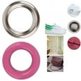 thumbnail image 2 of Metal Eyelets Grommets Eyelets Leather Craft Eyelets 200 Sets Mixing Colored Metal Eyelets Grommets Leather Craft Scrapbooking Card Eyelets6MM, 2 of 8