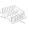 HINTRMENT Stainless Steel Meat Rack for Rib Roasting, Oven Baking and ...