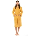 thumbnail image 5 of TowelSelections Women's Robe Turkish Cotton Soft Terry Kimono Bathrobe X-Small/Small Golden Cream, 5 of 6