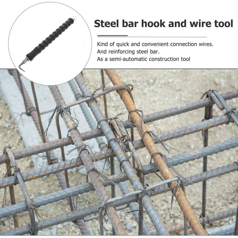 Rebar Tie Wire Twisting Tool Labor-saving Tie Wire Fast Rebar Hook for Shop  
