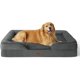 thumbnail image 1 of Orthopedic Dog Bed for Medium Dogs - Waterproof Dog Sofa Beds Medium, Supportive Foam Pet Couch Bed with Removable Washable Cover, Waterproof Lining and Nonskid Bottom, Grey, 28"x23"x6.5", 1 of 5
