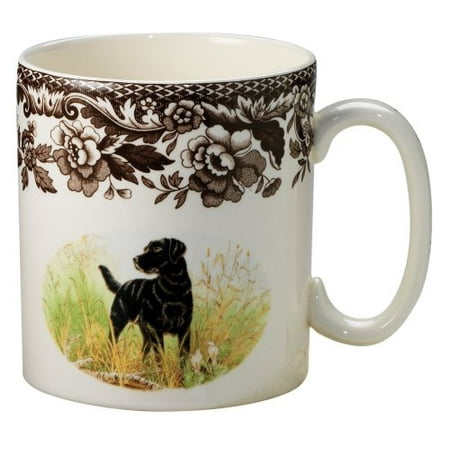 Woodland Hunting Dogs Black Labrador Mug, Dogs make popular, lovable family companions, but of course many were originally bred for alternate purposes such as.., By