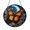 Acrylic 3.5 Inch, variant on Orange Monarch Butterfly Window Suncatcher Decor, Artistic Stained Glass Hanging, Cheerful Garden Home Accent