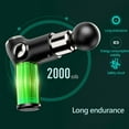 thumbnail image 3 of Muscle Therapy Device for Athletes Body Muscle Massager Handheld Massager 32 Adjustable Strength Levels 4 Massage Heads  Grey, 3 of 7