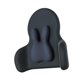 thumbnail image 3 of Almohada de apoyo lumbar, cojín trasero, transpirable, suave para conductores de sofás de avión Gris, 3 of 8