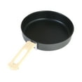thumbnail image 3 of Sartén para acampar, utensilios de cocina reutilizables, multifuncionales, portátiles, plegables, antiadherentes, para viajes, pesca, RV, barbacoa, Aleación de aluminio L, 3 of 8