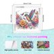 thumbnail image 5 of (SHA078) Serie Colibrí Diamante Parcial Pintura Resina Diamante Con Forma Especial 30*30cm, 5 of 9