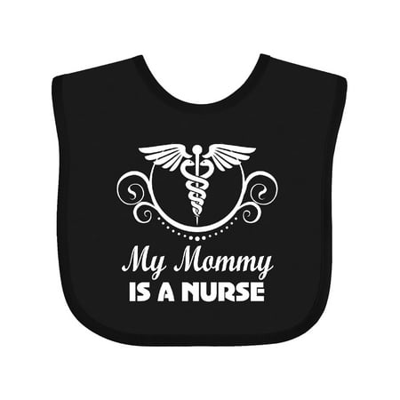 

Inktastic My Mommy is a Nurse Gift Baby Boy or Baby Girl Bib