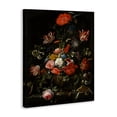 thumbnail image 2 of Stupell Industries Cottage Flowers in Metal Vase Canvas Art, 16 x 20, by Abraham Mignon, 2 of 7