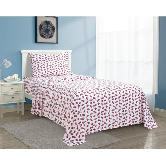 Kute Kids Twin Fire Truck Sheet Sets