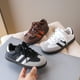 thumbnail image 3 of Zapatos para niños Primavera y otoño Zapatos de tabla para niños Zapatos de entrenamiento moral para niños sencillos y combinables con todo Zapatos casuales para niñas con pegatinas de pulido, 3 of 6