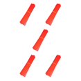thumbnail image 2 of relayinert Enhanced Durability With Premium Plastic Motorcycle Spoke Covers Universal red 5Set, 2 of 6