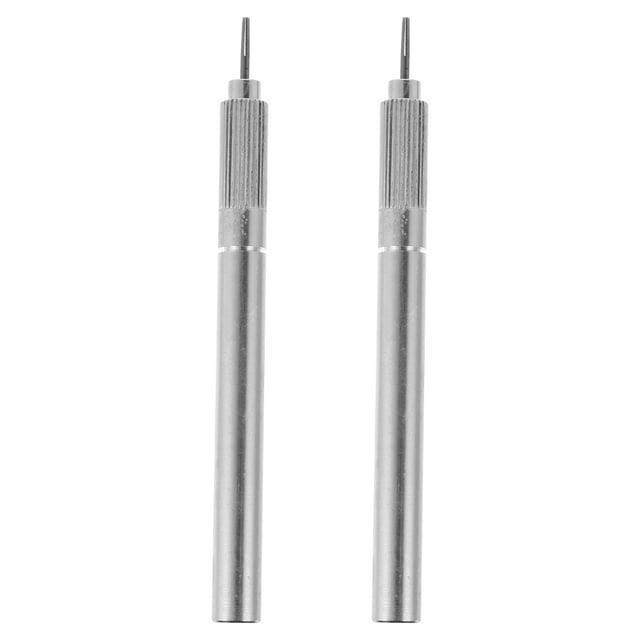 2Pcs Paper Quilling Pens Durable Quilling Pens Unique Paper DIY Crafts (Silver)