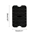 thumbnail image 6 of Square Air Fryer Silicone Liners,8 Inch Reusable Food-Grade Silicone Mat, Non-stick Heat Resistant Air Fryer Accessories, 6 of 6