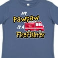 thumbnail image 4 of Inktastic My Pawpaw is a Firefighter with Fire Truck Boys or Girls Toddler T-Shirt, 4 of 5