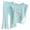 sets143-Light Blue, variant on Girls Summer Two Piece Set with Ruffled Sleeve Vest and Flared Pants Cartoon Print Breathable Cotton Childrens Clothing,Sizes 7-8 Years