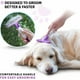 Poodle Pet Stainless Steel Dog Dematting Comb Undercoat Rake Grooming ...