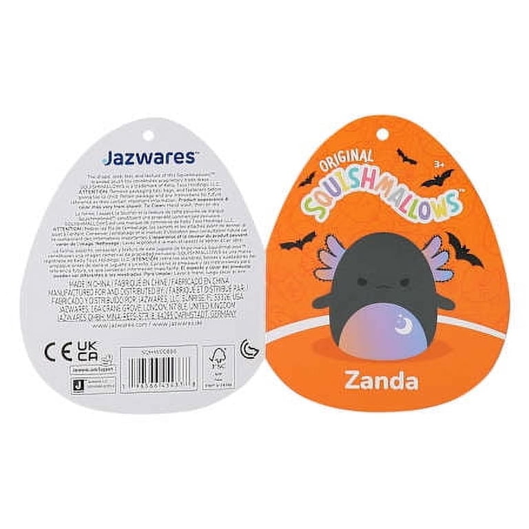 Squishmallows Official Kellytoys Plush 7.5 Inch Zanda the Black