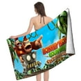 thumbnail image 5 of Bath Towels for Donkey Kong Beach Towel Kids Girs Boys Gifts Soft & Absorbent for Bathroom Travel Camping Vacation 20×40 inch, 5 of 6
