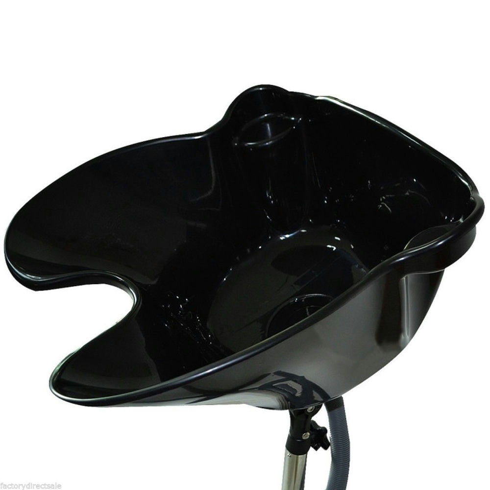 Finihen Shampoo Basin, Portable Salon Sink, Height Adjustable Shampoo Basin Treatment Tool, Black Finihen Shampoo Basin, Portable Salon Sink, Height Adjustable Shampoo Basin Treatment Tool, Black