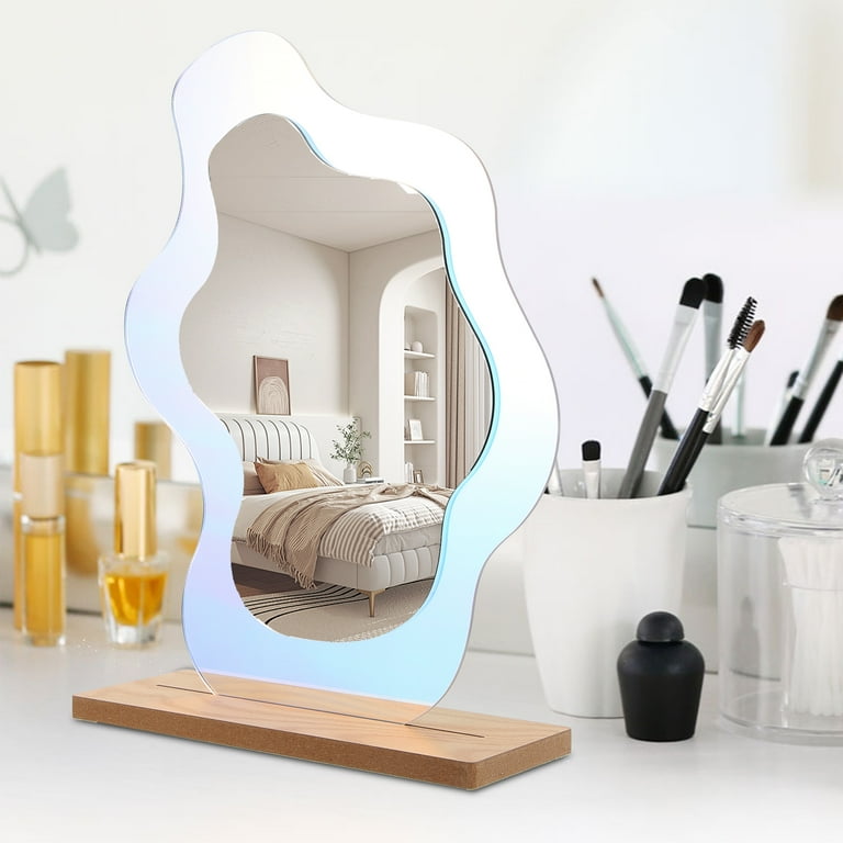 Cute table mirror online
