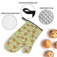 thumbnail image 3 of Fotbe Cute Avocado for 4Pcs Oven Mitts and Pot Holders, 500℉ Heat Resistant Oven Mitts , Non-Slip Silicone Surface Safe for Baking, Cooking, BBQ, 3 of 6